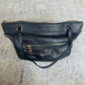 Coach Black Shoulder Bag